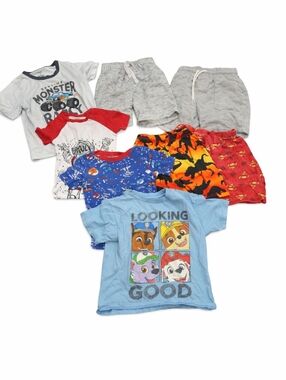Pajama bundle featuring Paw Patrol, Monsters, and Superman!